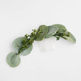 Green Leaves Wedding Hair Comb Bridal Hair Accessories
