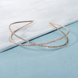 Rhinestone Hairband Women Hair Accessories Headbands Prom Headpiece