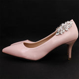 Bridal Shoe Buckle Rhinestone Wedding Women Shoes Clips High Heels Jewelry