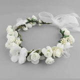 Flower Hair Vine Beach Wedding Headband Bridal Bridesmaid Accessory