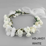 Flower Hair Vine Beach Wedding Headband Bridal Bridesmaid Accessory