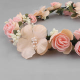 Flower Hair Vine Beach Wedding Headband Bridal Bridesmaid Accessory