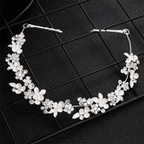 Crystal Flower Hair Vine Bridal Head Jewelry Accessories