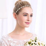 Metal Alloy Headbands Austrian Crystal Hair Jewelry Wedding Women Headpieces