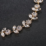 Metal Alloy Headbands Austrian Crystal Hair Jewelry Wedding Women Headpieces