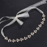 Metal Alloy Headbands Austrian Crystal Hair Jewelry Wedding Women Headpieces