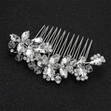 Crystal Bridal Hair Comb Headpiece Wedding Hair Ornament