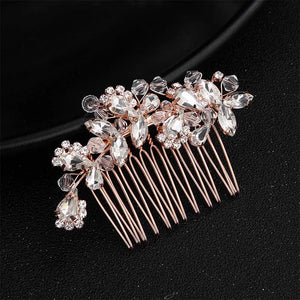 Crystal Bridal Hair Comb Headpiece Wedding Hair Ornament