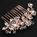 Crystal Bridal Hair Comb Headpiece Wedding Hair Ornament