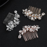 Crystal Bridal Hair Comb Headpiece Wedding Hair Ornament
