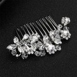 Crystal Bridal Hair Comb Headpiece Wedding Hair Ornament