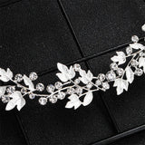 Crystal Alloy Leaves Hair Vine Bridal Head Ornaments