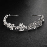 Crystal Alloy Leaves Hair Vine Bridal Head Ornaments
