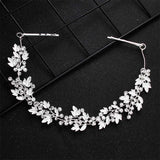 Crystal Alloy Leaves Hair Vine Bridal Head Ornaments