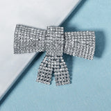 Rhinestone Hair Clips Silver Hairpins Party Jewelry Headwear