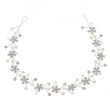 Pearl Flower Bridal Headband Wedding Hairband
