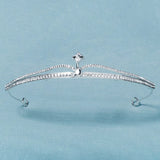 Bridal Rhinestone Crown Headband Wedding Hair Jewelry