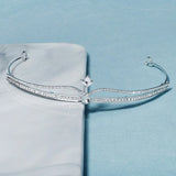 Bridal Rhinestone Crown Headband Wedding Hair Jewelry