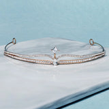 Bridal Rhinestone Crown Headband Wedding Hair Jewelry