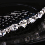 Bridal Clear Rhinestone Hairpins Wedding Hair Jewelry Accessories
