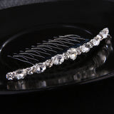 Bridal Clear Rhinestone Hairpins Wedding Hair Jewelry Accessories