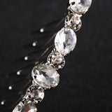 Bridal Clear Rhinestone Hairpins Wedding Hair Jewelry Accessories