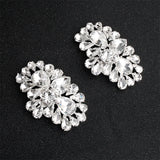 Crystal Wedding Shoe Clips Flowers Bridal Shoe Accessories