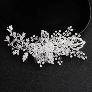 Crystal Wedding Hair Comb Bridal Hair Jewelry Ornaments Hair Clips