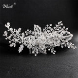Crystal Wedding Hair Comb Bridal Hair Jewelry Ornaments Hair Clips