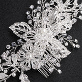 Crystal Wedding Hair Comb Bridal Hair Jewelry Ornaments Hair Clips