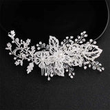 Crystal Wedding Hair Comb Bridal Hair Jewelry Ornaments Hair Clips