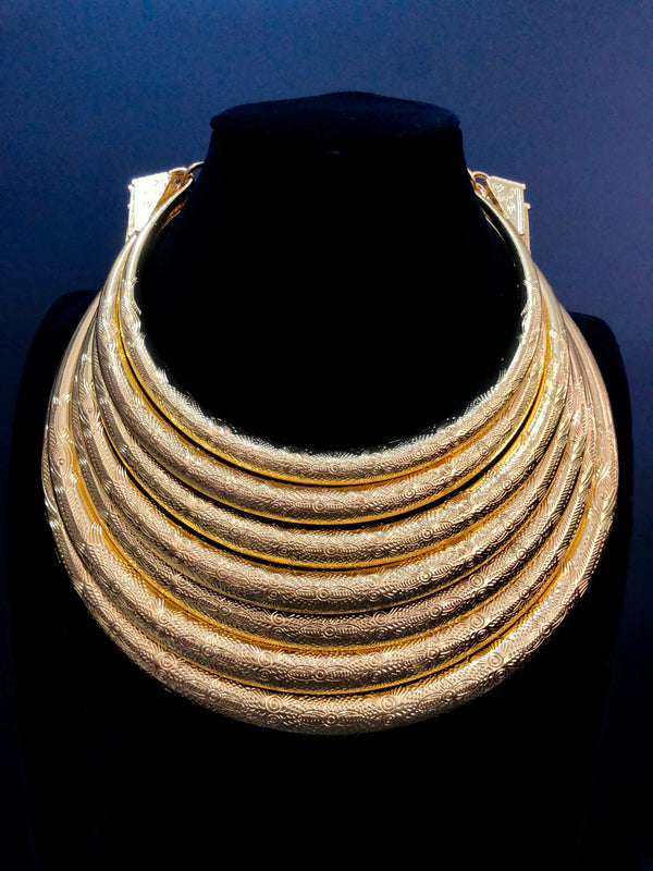 Miao Seven-layer Necklace Bohemian Performance Necklace