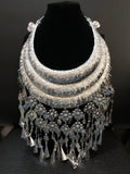 Miao Prata Dan?a Wear Acess?rios Corrente Pingente Hmong Colar