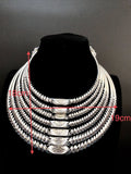 Miao Seven Layer Collar Ethnic Necklace Bosnian Hmong Jewelry