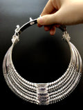 Miao Seven Layer Collar Ethnic Necklace Bosnian Hmong Jewelry
