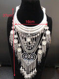 Miao 3-Layer Peach Heart Necklace for Women
