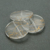 Miasol 10 Pcs 6x32MM Acrylic Antique Charm Beads For Jewelry Making