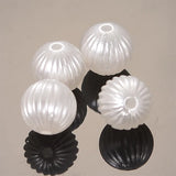 Miasol 100 Pcs 10mm Acrylic Vintage Ethnic Spacer Beads For Jewelry Making