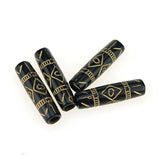 Miasol 100 Pcs 25x7 MM Antique Spacer Tube Beads For Bracelet Making