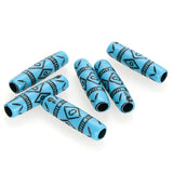 Miasol 100 Pcs 25x7 MM Antique Spacer Tube Beads For Bracelet Making