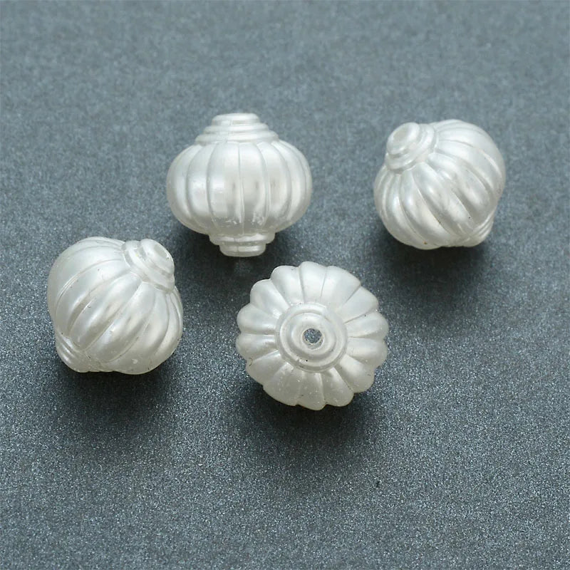 Miasol Plating Acrylic Round Lantern Spacers Beads DIY Jewelry Making Charms