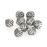 Miasol Plating Acrylic Round Lantern Spacers Beads DIY Jewelry Making Charms
