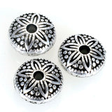 Miasol 40 Pcs Vintage Acrylic Disc Spacers Charms Beads
