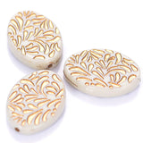Miasol 50 Pcs Plating Acrylic Spacers Charms Beads for DIY Jewelry
