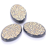 Miasol 50 Pcs Plating Acrylic Spacers Charms Beads for DIY Jewelry