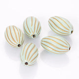 Miasol 500 Pcs 9x15mm Acrylic Twist Spacers Beads for DIY Jewelry Making