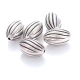 Miasol 500 Pcs 9x15mm Acrylic Twist Spacers Beads for DIY Jewelry Making