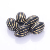 Miasol 500 Pcs 9x15mm Acrylic Twist Spacers Beads for DIY Jewelry Making