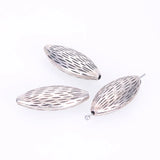 Miasol Antique Beads 50Pcs 27x12x6.5 MM For Women Diy Bracelet Jewelry