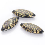 Miasol Antique Beads 50Pcs 27x12x6.5 MM For Women Diy Bracelet Jewelry